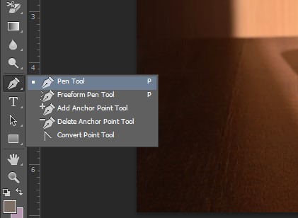 how to select pen tool