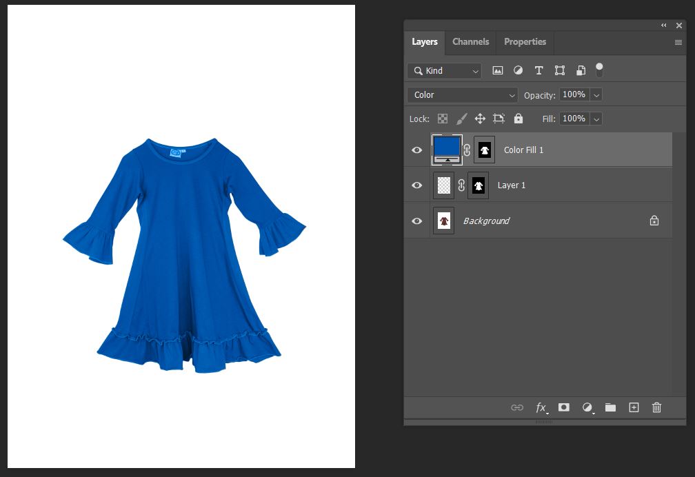 change object color in photoshop